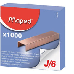 AGRAFES MAPED 6MM J/6 CUIVREES - BOITE DE 1000 (326105)