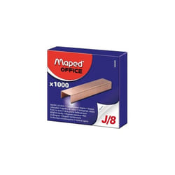 AGRAFES MAPED 8MM J/8 CUIVREES - BOITE DE 1000 (326205)