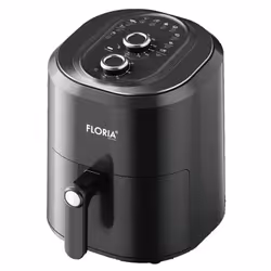Air Fryer Floria ZLN 8009 - Puissance : 1360 Watts - Capacité : 6 Litres - Fonction d'échauffement - Le panier intérieur avec ...