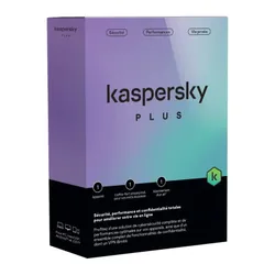 Antivirus Kaspersky Plus pour 10 PC, 1 an - Sécurité Totale