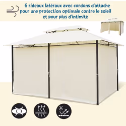 Aosom 01-0154 tente de plage - Vue supplémentaire 4