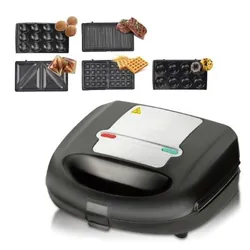 Appareil à Panini 5EN1 IRONIX WMN43-32 1200W - Noir