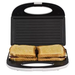 Appareil à Panini ENZO 1400W - Blanc