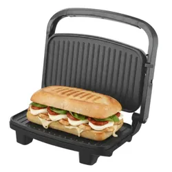 Appareil à Panini & Grill 2En1 DSP KB1085 1000W Silver