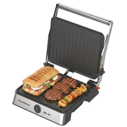 Appareil à Panini & Grill 2En1 DSP KB1105 2200W Silver