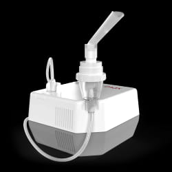 Appareil Aérosol Compresseur A Piston ROSSMAX - Blanc