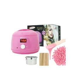 Appareil Chauffe Cire Florence avec afficheur rose 30°C - 135°C