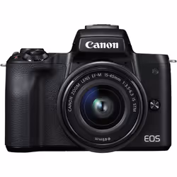 Appareil Photo Hybride Numérique Canon EOS M50 - Capteur CMOS 24.1 Mégapixels - Ecran 3" Tactile orientable - Capteur d'image ...