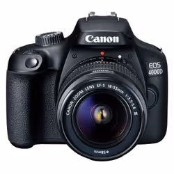 Appareil Photo Reflex Canon EOS 4000D + EF-S 18-55mm IS III