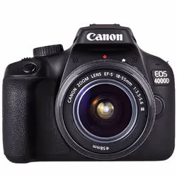 Appareil Photo Reflex CANON EOS 4000D - Ecran: 2.7" LCD Tactile - Capteur d'image: CMOS APS-C 22,3 mm × 14,9 mm - Résolution  ...