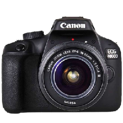 Appareil Photo Reflex CANON EOS 4000D + Objectif 18-55mm DC Noir