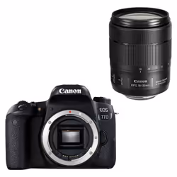 Capteur CMOS 24.2 MP - Autofocus CMOS Dual Pixel - Processeur d'image DIGIC 7 - Objectif EF-S 18-135 mm avec stabilisateur d' ...