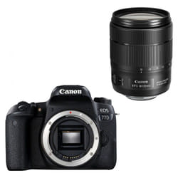 Appareil photo Reflex Canon EOS 77D + objectif 18-135mm IS USM
