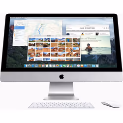 Apple iMac 21.5" 4096 x 2304 pixels 8 Go 1 To HDD Mac OS X 10.11 El Capitan Argent - Vue supplémentaire 6