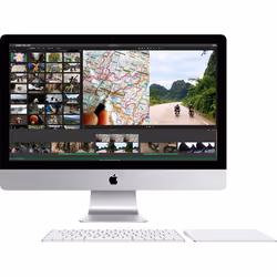 Apple iMac 21.5" 4096 x 2304 pixels 8 Go 1 To HDD Mac OS X 10.11 El Capitan Argent - Vue supplémentaire 8
