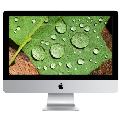 Apple iMac 21.5" 4096 x 2304 pixels 8 Go 1 To HDD Mac OS X 10.11 El Capitan Argent