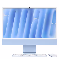 Apple iMac Apple M4 24" 24 Go 512 Go SSD 10C CPU 10C Bleu