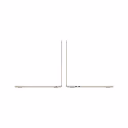 Apple MacBook Air Apple M M3 Ordinateur portable 34,5 cm (13.6") 8 Go 256 Go SSD Wi-Fi 6E (802.11ax) macOS Sonoma Blanc