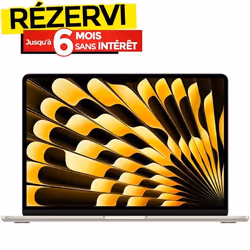 APPLE MacBook Air M4 16Go 256Go SSD - Lumière stellaire