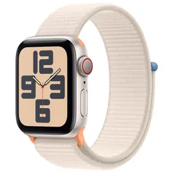 Apple Watch SE OLED 40 mm Numérique 324 x 394 pixels Écran tactile Beige Wifi GPS (satellite)