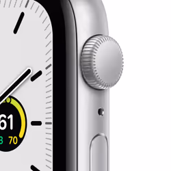 Apple Watch SE OLED 44 mm Argent Wifi GPS - Vue supplémentaire 2