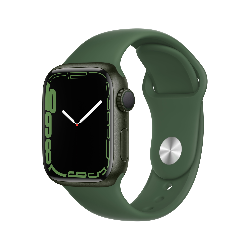 Apple Watch Series 7 OLED 41 mm Vert Wifi GPS (satellite)
