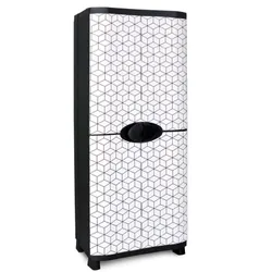 Armoire de Rangement Sotufab Texas Grand Modèle Noir