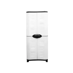 ARMOIRE TEXAS GM NOIR PORTE BLANC