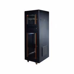 Armoire Réseau Universal line 19" - Hauteur de montage : 26U - Dimension : 780 x 1000 x 1370 mm - Montants ajustables - Porte ...