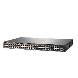 Aruba 2540 48G PoE+ 4SFP+ Géré L2 Gigabit Ethernet (10/100/1000) Connexion Ethernet, supportant l'alimentation via ce port (PoE) 1U Gris
