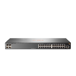 Commutateur Gigabit Ethernet 24 ports + 4 SFP, Gris, 1U - Aruba 2930F