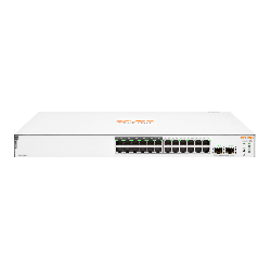 Switch Gigabit Ethernet 24 ports PoE+ 2 SFP 195W Alimentation électrique intégrée - Aruba Instant On 1830