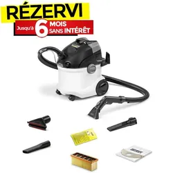 Aspirateur 2EN1 KÄRCHER SE5 Car Shampouineuse 1000W