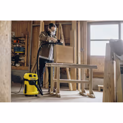 Aspirateur Industriel Kärcher 17L 1000W Noir Jaune - Vue supplémentaire 2