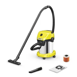 Aspirateur Multifonction 1000W Kärcher WD 3 S V-17/4/20 Noir & Jaune