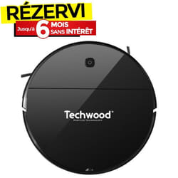 Aspirateur Robot 2en1 TECHWOOD TAR-2036 - Noir