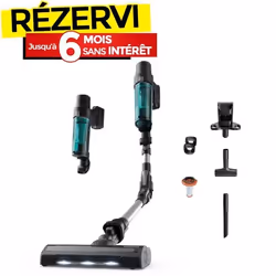 Aspirateur ROWENTA Balai Sans Fil FLEX 7.6 140 Watts - Vert