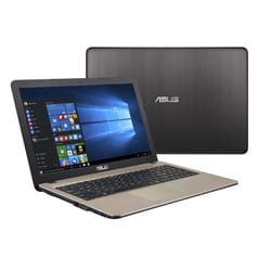 ASUS VivoBook X540LA-XX972 notebook i3-5005U 15.6" HD Intel® Core™ i3 4 Go DDR3L-SDRAM 500 Go HDD Noir, Chocolat