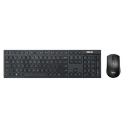 ASUS W2500 clavier Souris incluse RF sans fil Français Noir