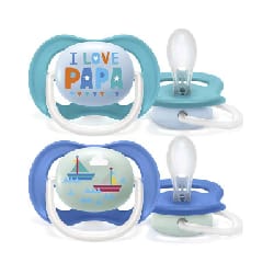 Avent 2 Sucettes papa bateau 6-18m