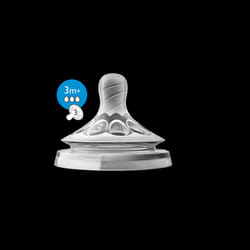 Avent 2 Tétines Naturel 3m+ debit variable