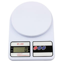 Balance de Cuisine Électronique SF-400 10Kg - Blanc