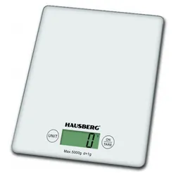 Balance De Cuisine Hausberg 5 kg Blanc