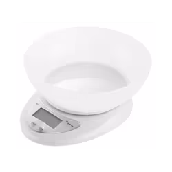 Balance de cuisine avec bol SINBO SKS-4524 - Capacité: 5 kg - Précision de mesure: 1 g - Bol amovible en plastique - Taille d ...