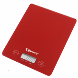 Balance de Cuisine TOPMATIC - Noir (KS-400)  Conception extrêmement précise et élégante, étui pour appareil ultra-mince, un g ...