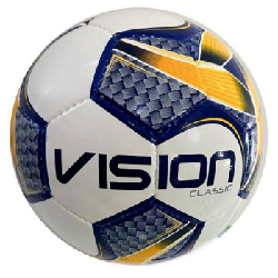 Ballon de Foot VISION CLASSIC ALAAY Pro Classic Taille 5 - Blanc