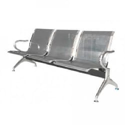 Banquette peinture a 3 places + Accoudoirs chrome SOTUFAB (CHB0068)