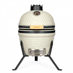 Barbecue Grill Kamado Livoo DOC283 - Bois & Crème (Combustible)