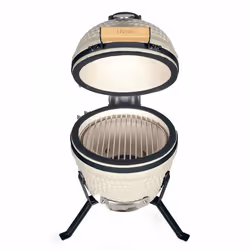 Barbecue Grill Kamado Livoo DOC283 - Bois & Crème (Combustible) - Vue supplémentaire 5