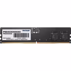 Barette Mémoire Patriot Signature DIMM DDR5 CL42 - Fréquence : 5200 MHz - Capacité : 16 Go - Voltage : 1.1V